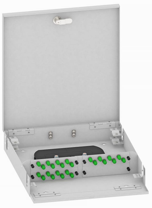 Кросс оптический настенный  TopLAN КРН-Top-24ST/A-OS2-GY 140456