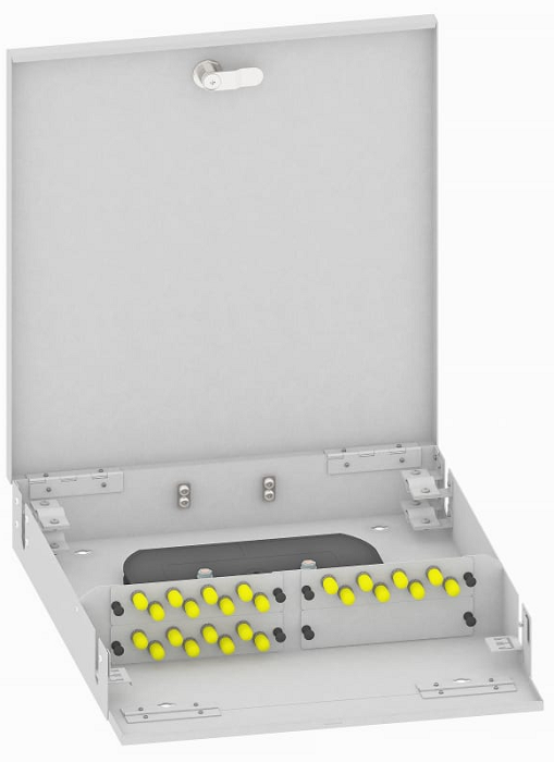 Кросс оптический настенный  TopLAN КРН-Top-24ST/U-OM2-GY 140457