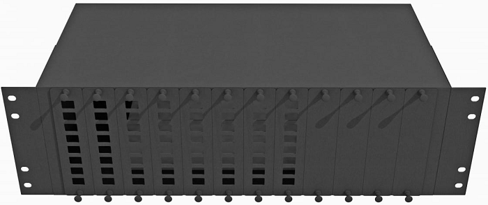 Кросс оптический стоечный  TopLAN КРС-Top-3U-64SC/DLC-BK 140461