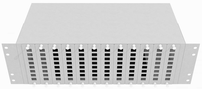 Кросс оптический стоечный  TopLAN КРС-Top-3U-96SC/DLC-GY 140469
