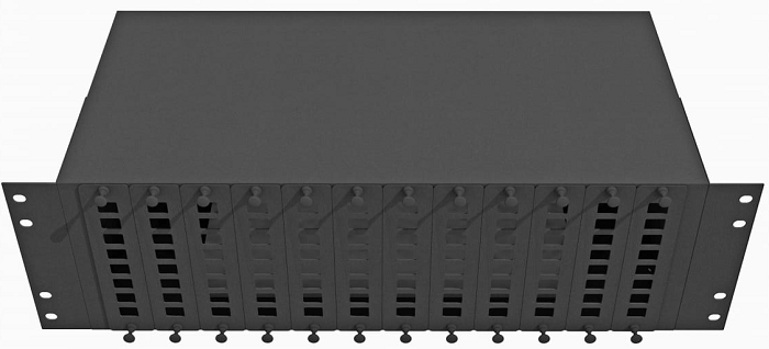 Кросс оптический стоечный  TopLAN КРС-Top-3U-96SC/DLC-BK 140470