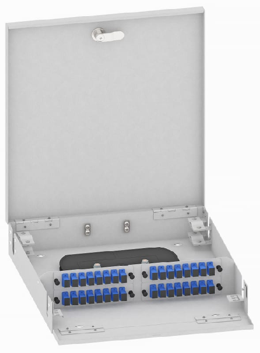 Кросс оптический настенный  TopLAN КРН-Top-32SC/U-OS2-GY 140474