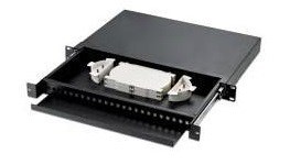 Кросс оптический стоечный  TopLAN КРС-Top-1U-48LC/U-OM2-BK 140497