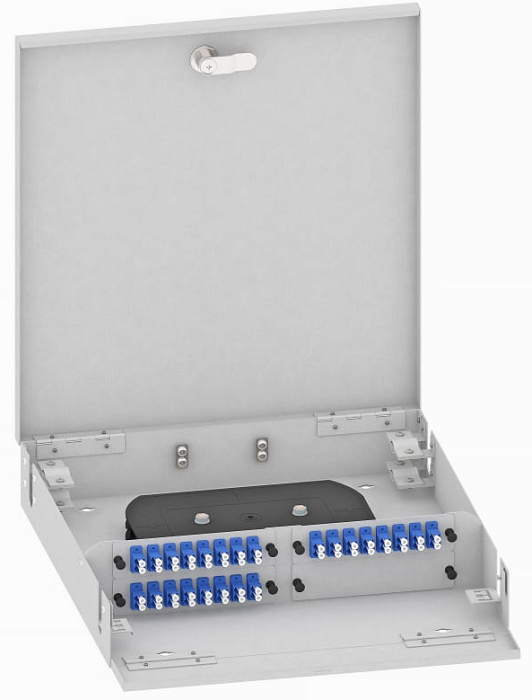 Кросс оптический настенный  TopLAN КРН-Top-48LC/U-OS2-GY 140517