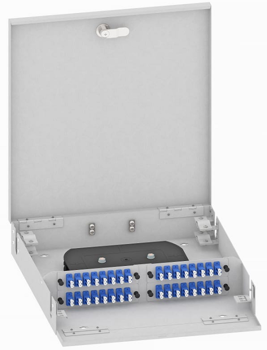 Кросс оптический настенный  TopLAN КРН-Top-64LC/U-OS2-GY 140553