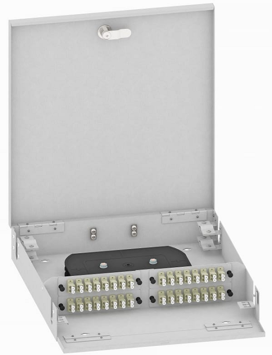 Кросс оптический настенный  TopLAN КРН-Top-64LC/U-OM2-GY 140555