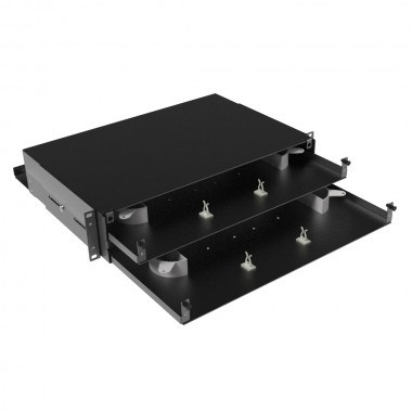 Кросс оптический стоечный 19" выдвижной 2U DKC RNFPE2U48 140562