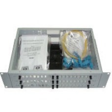 Кросс оптический стоечный  TopLAN КРС-Top-2U-96LC/U-OS2-GY 140563