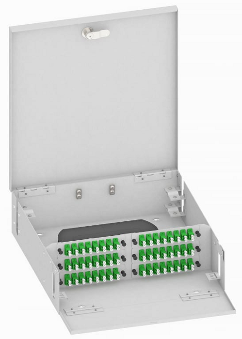 Кросс оптический настенный  TopLAN КРН-Top-96LC/A-OS2-GY 140581