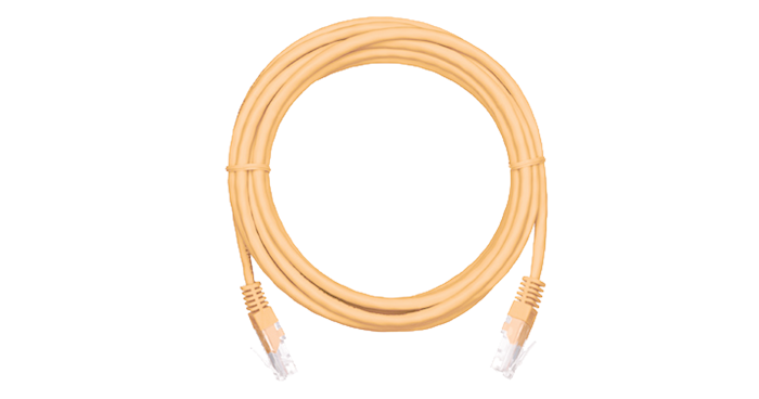 Кабель патч-корд U/UTP 5e кат. 5м Netlan EC-PC4UD55B-BC-PVC-050-OR-10 140622
