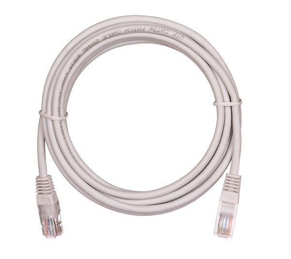 Кабель патч-корд U/UTP 5e кат. 5м Netlan EC-PC4UD55B-BC-PVC-050-GY-10 140624