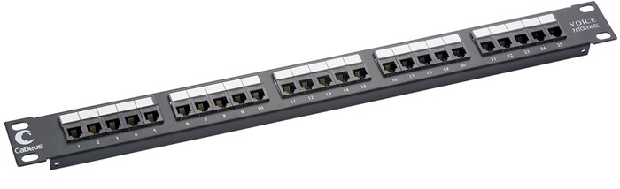 Патч-панель  Cabeus PL-25-TEL-Toolless 140693