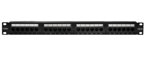 Патч-панель 19", 24xRJ45, UTP, Кат. 5е SUPRLAN 10-0403 140696