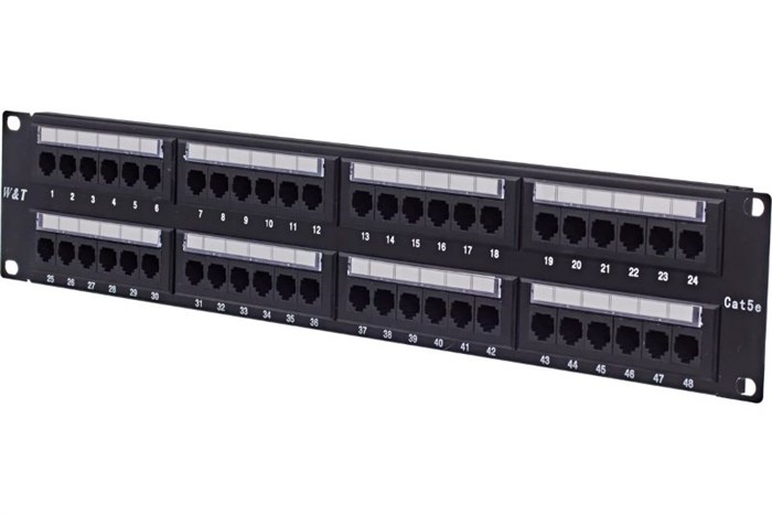 Патч-панель  W&T WT-2029B-KR-48 ports 140705