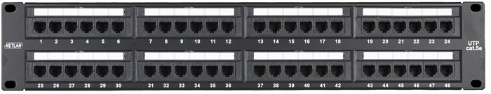 Патч-панель  Netlan EC-URP-48-UD2 140709