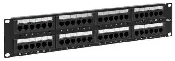 Патч-панель  EKF TRCS-PPNL-6ASTP-1U24 140717