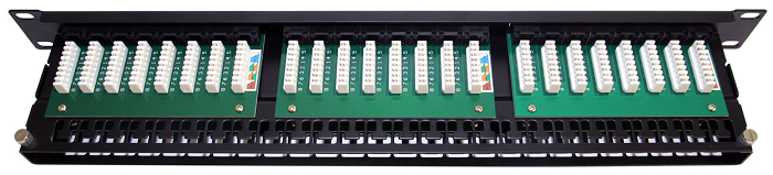 Патч-панель 19, 48xRJ45, UTP, Кат. 5е 5bites PPU55-06 140721