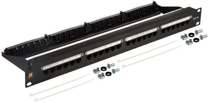 Патч-панель  Lanmaster LAN-PPN24U5E 140779