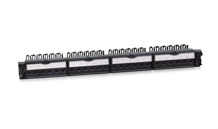 Патч-панель  Cabeus PL-24-KJ-RJ45-Cat.6-180T 140806