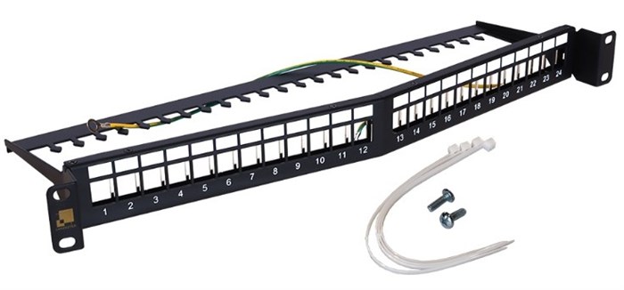 Патч-панель  Lanmaster LAN-PPAR24OK-STP 140852