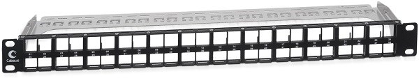 Патч-панель  Cabeus PLBHD-48-SH-1U 140861