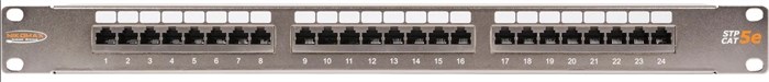 Патч-панель  NikoMax NMC-RP24SD2-FT-AN-1U-MT 140875