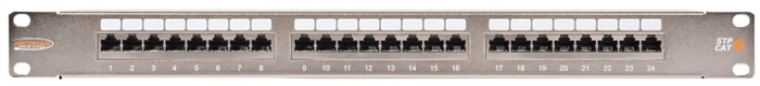 Патч-панель  NikoMax NMC-RP24SE2-FT-AN-1U-MT 140876