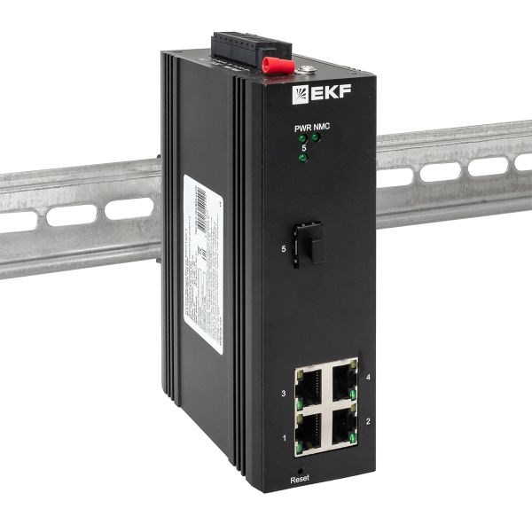 Коммутатор промышленный управляемый EKF TSX-ML2-1GX/SFP-4GTP 140885