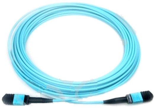 Волоконно-оптическая сборка 50/125, 12 волокон TELCORD ШОС-3.0-12-MPO/U(f)-MPO/U(f)-B-MM503-5м-LSZH-AQ 140954