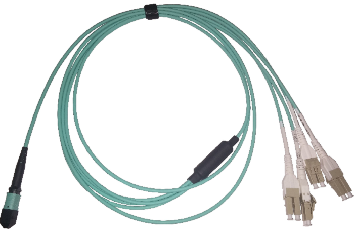 Кабель патч-корд волоконно-оптический Vimcom CA-MM50(8OM3)-MPOf-4DLC-typeB-25(24/1) 140975