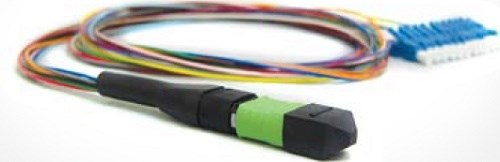 Патч-корд волоконно-оптический TopLAN PC-TOP-M54-12MPO(m)/U-12LC/U-0,5 140976