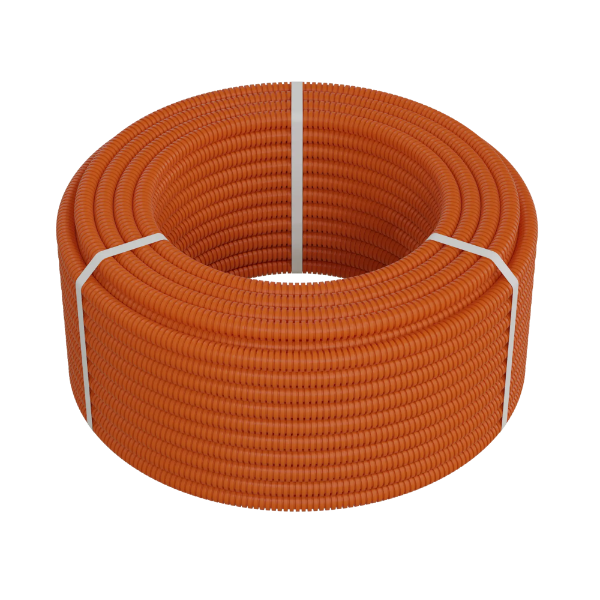 Труба гофрированная тяжёлая Ecoplast 21120-OR 141100