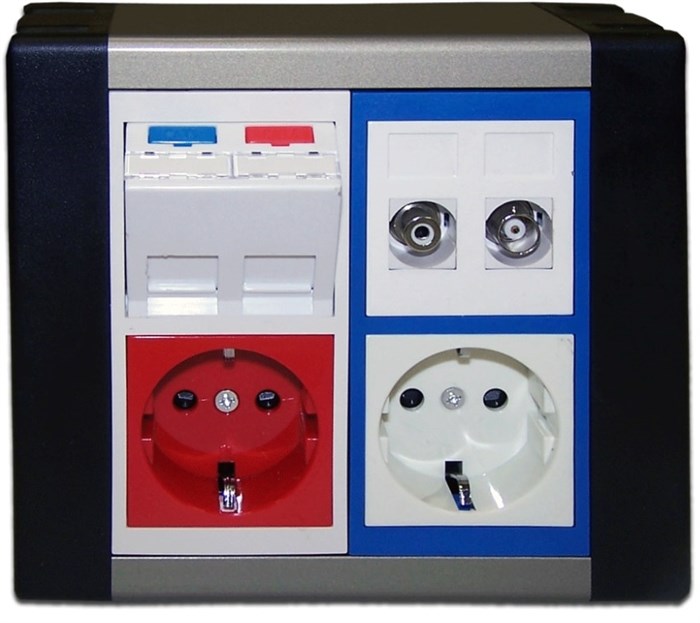 Блок  Lanmaster LAN-WA-WBK2-F45/4 141121