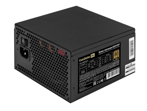 Блок;питания;ATX;Exegate;650VSP;FС 104009
