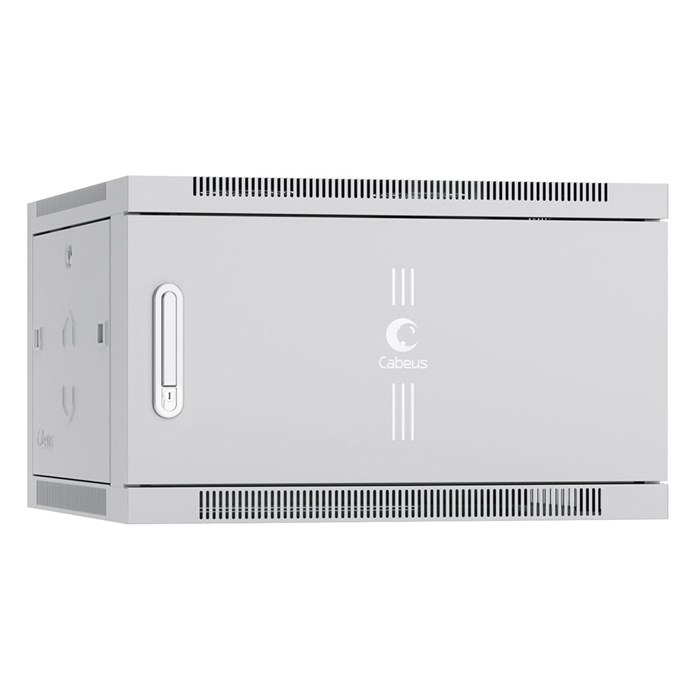 Шкаф настенный 19", 6U Cabeus SH-05F-6U60/35m 141746