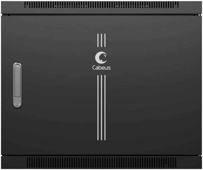 Шкаф настенный 19", 15U Cabeus SH-05F-15U60/45m-R-BK 141782