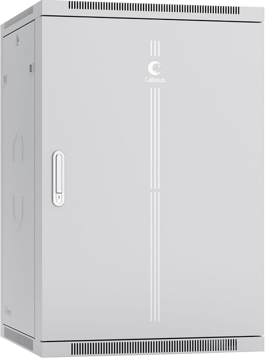 Шкаф настенный 19", 18U Cabeus SH-05F-18U60/35m-R 141788