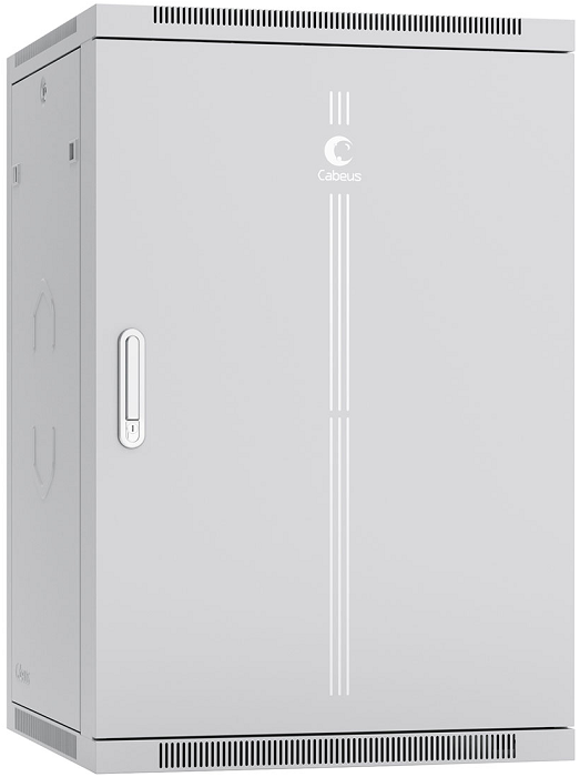 Шкаф настенный 19", 18U Cabeus SH-05F-18U60/45m-R 141802