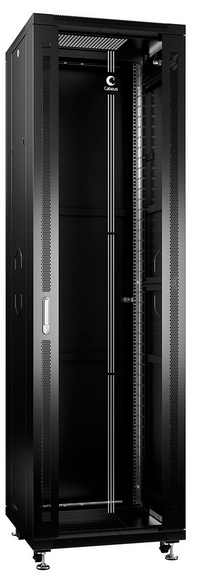 Шкаф напольный 19", 42U Cabeus SH-05C-42U60/80-BK 141878