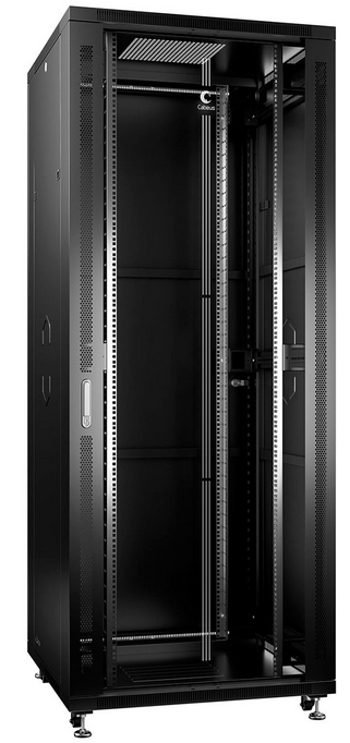 Шкаф напольный 19", 42U Cabeus SH-05C-42U80/80-BK 141900