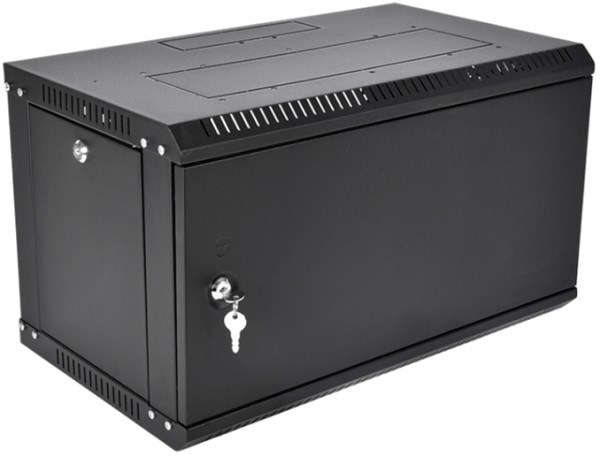 Шкаф настенный 19", 6U ЦМО ШРН-Э-6.350.1-9005 142072