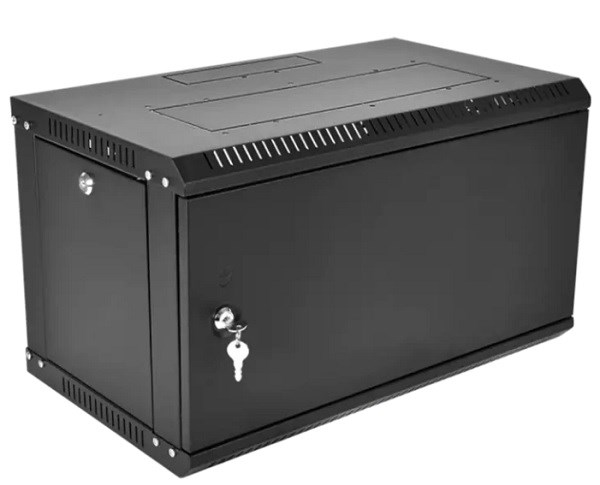 Шкаф настенный 19", 6U ЦМО ШРН-Э-6.650.1-9005 142107