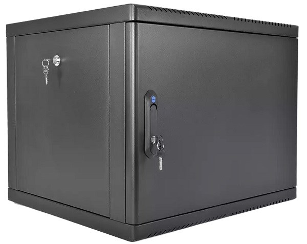 Шкаф настенный 19", 9U ЦМО ШРН-9.650.1-9005 142187