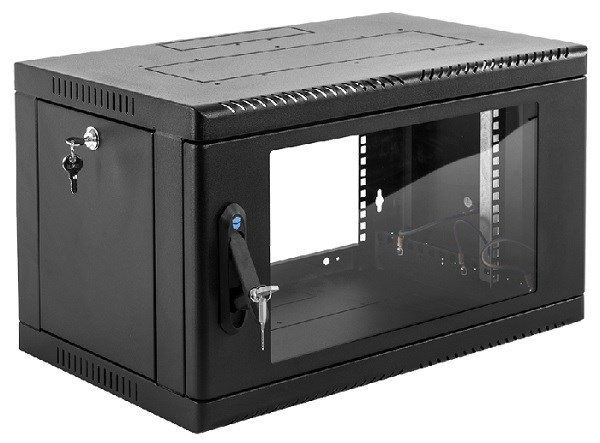 Шкаф настенный 19", 9U ЦМО ШРН-9.500-9005 142194