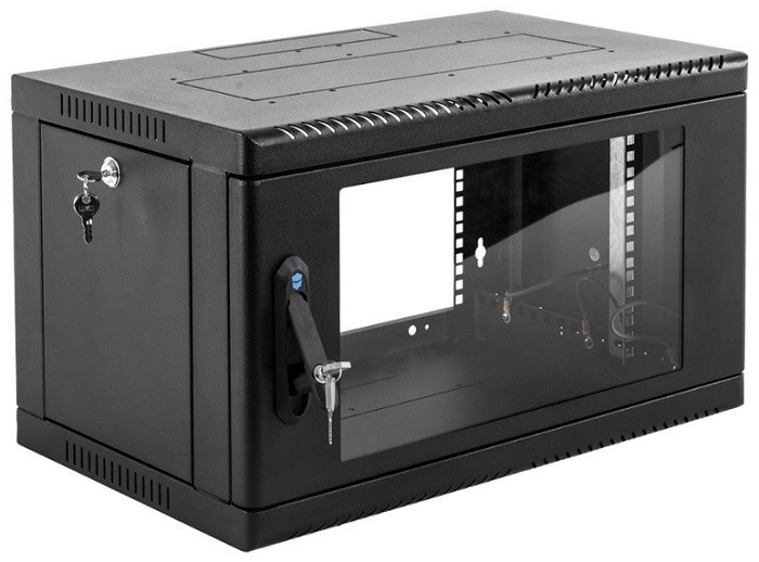 Шкаф настенный 19", 9U ЦМО ШРН-9.650-9005 142216