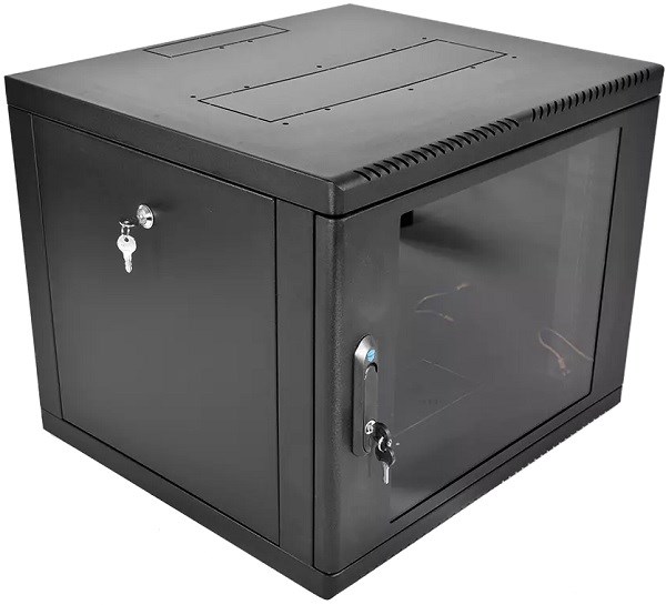 Шкаф настенный 19", 9U ЦМО ШРН-М-9.650-9005 142231