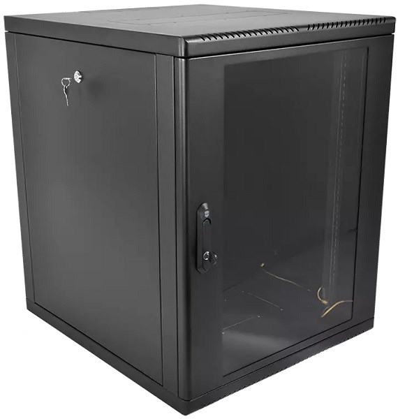 Шкаф настенный 19", 12U ЦМО ШРН-М-12.650-9005 142248