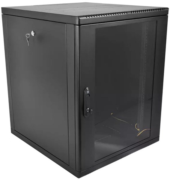 Шкаф настенный 19", 15U ЦМО ШРН-15.650-9005 142249