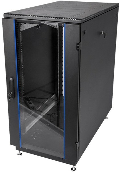 Шкаф напольный 19", 24U ЦМО ШТК-М-24.6.6-1ААА-9005 142309