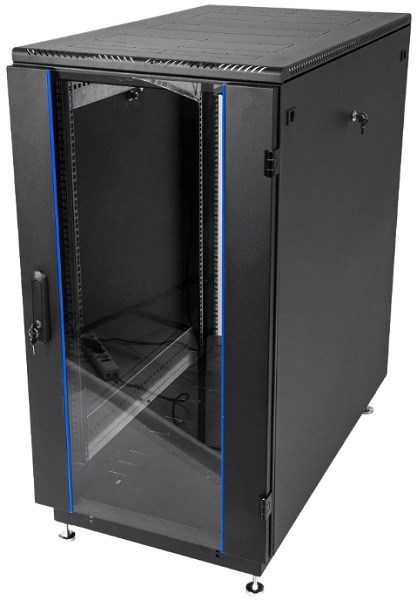 Шкаф напольный 19", 24U ЦМО ШТК-М-24.6.8-1ААА-9005 142316